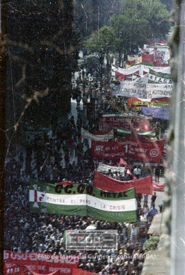 Manifestación 1o de Mayo de 1980 en Sevilla