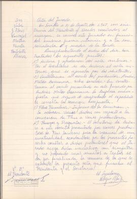1965 (31 de agosto) – Acta del Jurado