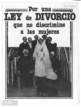 “Por una Ley de Divorcio que no discrimine a la mujeres”