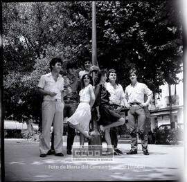 Posado de grupo musical