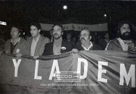 Manifestación en defensa del empleo y por el cumplimiento del ANE