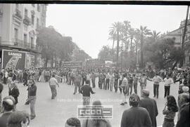 Manifestación 1o de Mayo de 1980 en Sevilla