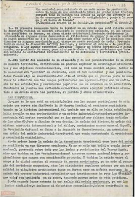 “Confluir posiciones por la democracia de base”. Tomas Villasante, [miembro suplente del Comité Central del PTE]