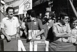 Manifestación en Sevilla del PCA contra la entrada de España en la OTAN