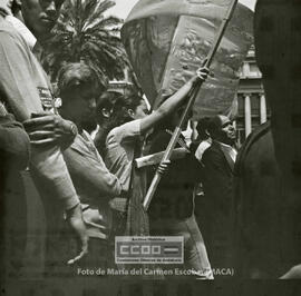 Manifestación 1o de Mayo de 1980 en Sevilla