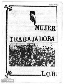 “Mujer trabajadora”