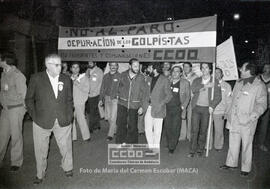 Manifestación en defensa del empleo y por el cumplimiento del ANE