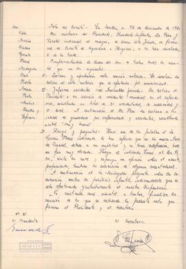 1960 (22 de diciembre) – Acta del Comité de Seguridad e Higiene