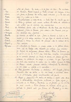 1961 (13 de julio) – Acta del Jurado