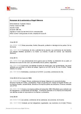 Entrevista a Ángel Oliveros López