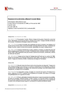 Entrevista a Manuel Gonzalo Mateu