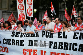 Manifestación de trabajadores de Tabacalera – 08