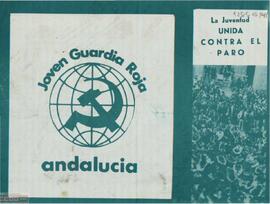 “La juventud unida contra el paro”. Llamamiento de la  Joven Guardia Roja de Andalucía a la participación en la concentración contra el paro juvenil