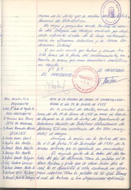 1971 (29 de enero) – Acta del Jurado
