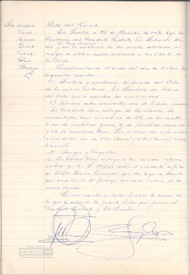 1970 (26 de noviembre) – Acta del Comité de Seguridad e Higiene