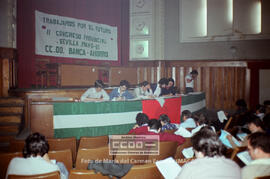 II Congreso del Sindicato Provincial de Banca y Ahorro de CCOO de Sevilla, celebrado en el teatro Duque – 19