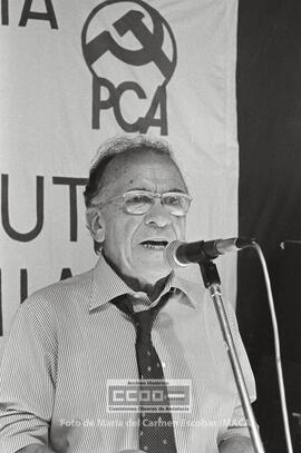 Mitin de Carrillo apoyando el Sí para el Estatuto de Autonomía de Andalucía – 06
