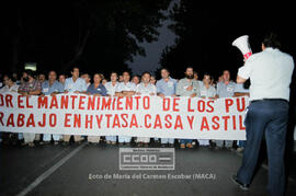 Manifestación de empresa HYTASA, CASA y Astilleros por los puestos de trabajo – 03