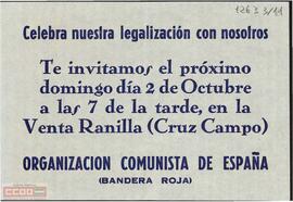“Celebra nuestra legalización con nosotros...”