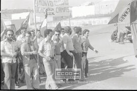 Manifestación del 1º de Mayo de 1979 en camas