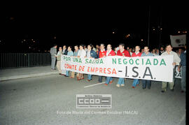 Manifestación de los trabajadores de I.S.A. – 32