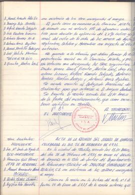 1971 (26 de febrero) – Acta del Jurado