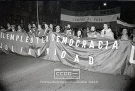 Manifestación en defensa del empleo y por el cumplimiento del ANE
