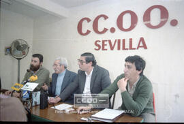 Visita de Marcelino Camacho a Sevilla