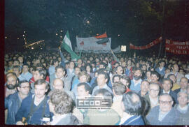 Manifestación en defensa de Nicaragua celebrada en noviembre de 1984 – 39