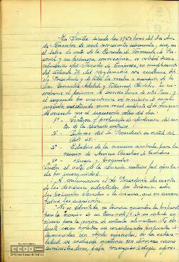 1956 (10 de noviembre),  Acta del Pleno del Jurado de Empresa