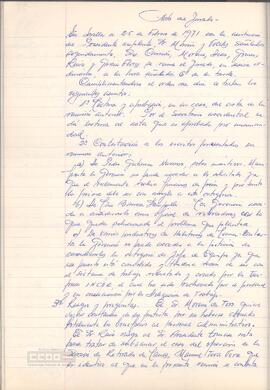 1971 (25 de febrero)– Acta del Jurado