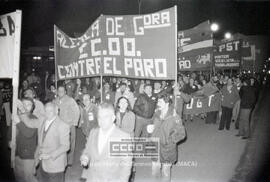 Manifestación en defensa del empleo y por el cumplimiento del ANE (Acuerdo Nacional de Empleo) – 56