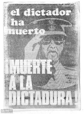 “El dictador ha muerto... ¡Muerte a la Dictadura!”. Buró Político Unificado de la  LCR-ETA (VI)