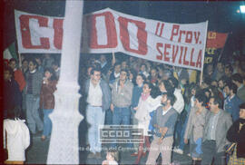 Manifestación en defensa de Nicaragua celebrada en noviembre de 1984 – 32