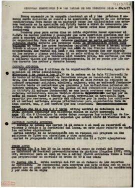 Circular nº 5 sobre la campaña electoral
