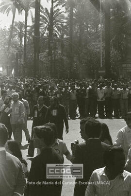 Manifestación 1o de Mayo de 1979 en Sevilla