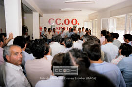 Asamblea de delegados en la sede de Trajano de CCOO de Sevilla  – 06