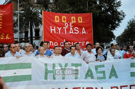 Manifestación de empresa HYTASA, CASA y Astilleros por los puestos de trabajo – 13