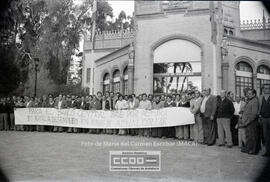 Huelga en las minas de Aználcollar