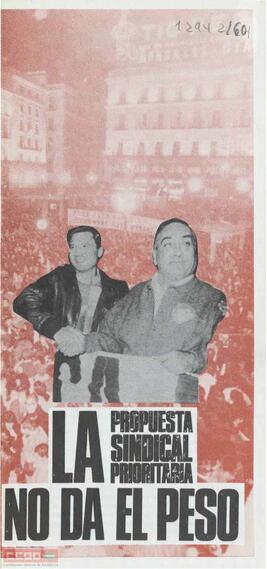 “La Propuesta Sindical Prioritaria no da el peso”