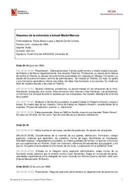 Entrevista a Ismael Martel Marcos