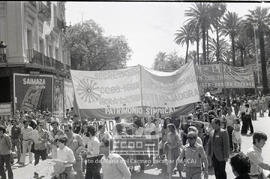 Manifestación 1o de Mayo de 1979 en Sevilla