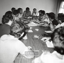 Encierro de las direcciones locales CCOO y UGT en el Ayuntamiento de Dos Hermanas (Sevilla)  –  05