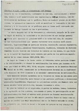 Circular del Secretariado del Comité Nacional de Catalunya de la [LCR] sobre la solidaridad con Euskadi