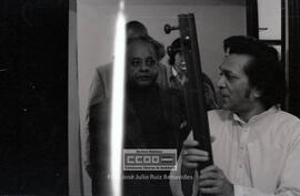 Actuacion en el teatro Lope de Vega de los musicos indios Ravi Shankar y Al-Rakh – 22
