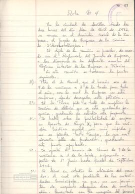 1972 (10 de abril) – Acta del Jurado (núm. 4)