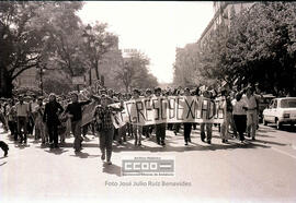 Manifestación de estudiantes por la avenida de la Constitución y aledaños pidiendo el regreso de exiliados – 02