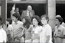 Marcha de las auxiliares de clínica reivindicando su equiparación a FP1