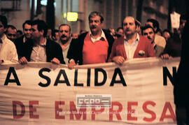 Manifestación de los trabajadores de I.S.A. – 03