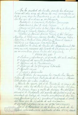 1971 (5 de marzo),  Acta del Pleno del Jurado de Empresa